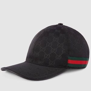 Gucci canvas hat
